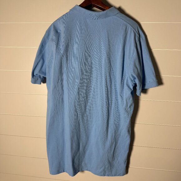 Polo by Ralph Lauren Short Sleeve Polo Baby Blue with Yellow Pony Size XL - Picture 3 of 8
